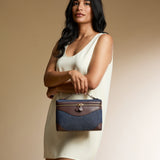 OLEADA Leather Handbag > Women Work Bag > Top Handle Bag > Shoulder Bag > Mini Bag Mini Anchor Bag CocoDenim