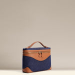 OLEADA Leather Handbag > Women Work Bag > Top Handle Bag > Shoulder Bag > Mini Bag Mini Anchor Bag NutsDenim