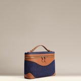 OLEADA Leather Handbag > Women Work Bag > Top Handle Bag > Shoulder Bag > Mini Bag Mini Anchor Bag NutsDenim
