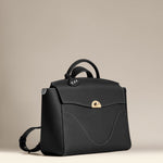 OLEADA Leather Women Work Bag > Convertible To Business Backpack Bag > 13 Inch Laptop Bag > Crossbody Shoulder Bag > Luxury Travel Backpack From Boardroom to Ballroom - Wavia Bag - Maye Musk Limited Edition