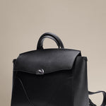 OLEADA Leather Women Work Bag > Convertible To Business Backpack Bag > 14 Inch Laptop Bag > Crossbody Shoulder Bag > Luxury Travel Backpack Color_Cavair Wavia Bag Plus Vegan (NEW)