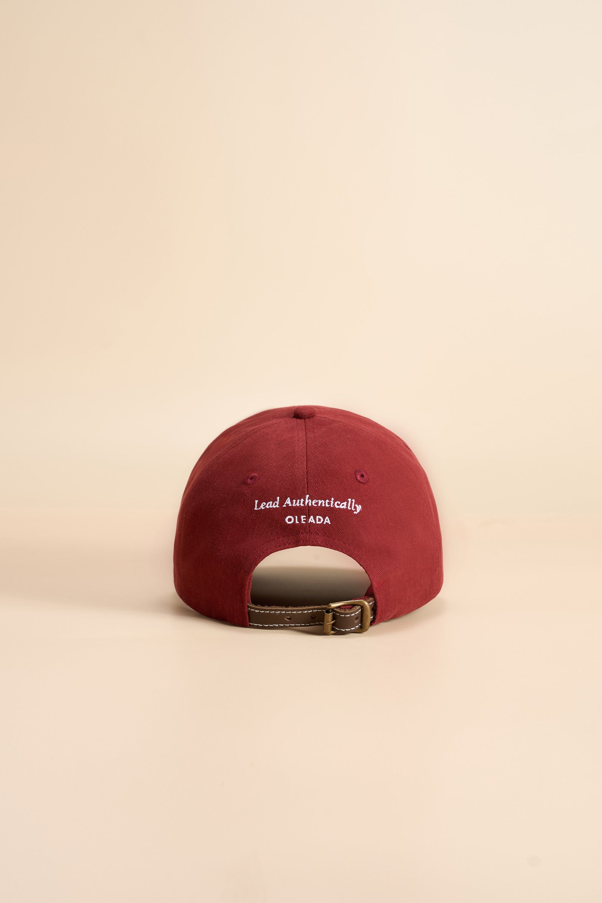 OLEADA NYC Apparel and Accessories > Women > Small Leather Goods > Cap Color_Scarlet OLEADA Cap