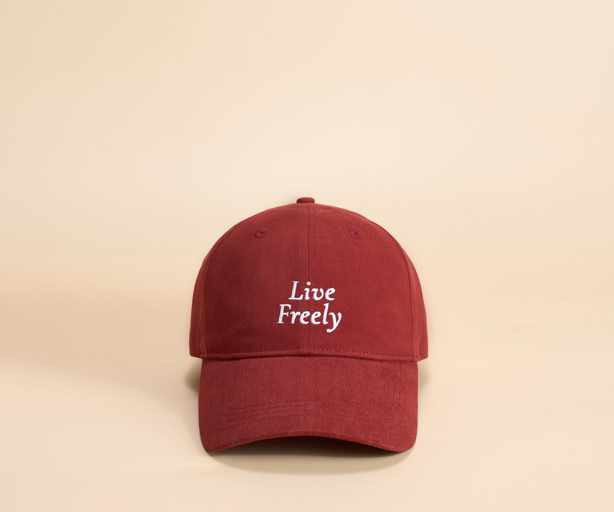 OLEADA NYC Apparel and Accessories > Women > Small Leather Goods > Cap Color_Scarlet OLEADA Cap