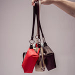 OLEADA NYC Apparel and Accessories > Women > Small Leather Goods > Leather Cardholder AnyWear AnyDuffle Charm