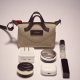 OLEADA NYC Apparel and Accessories > Women > Small Leather Goods > Leather Cardholder AnyWear AnyDuffle Charm