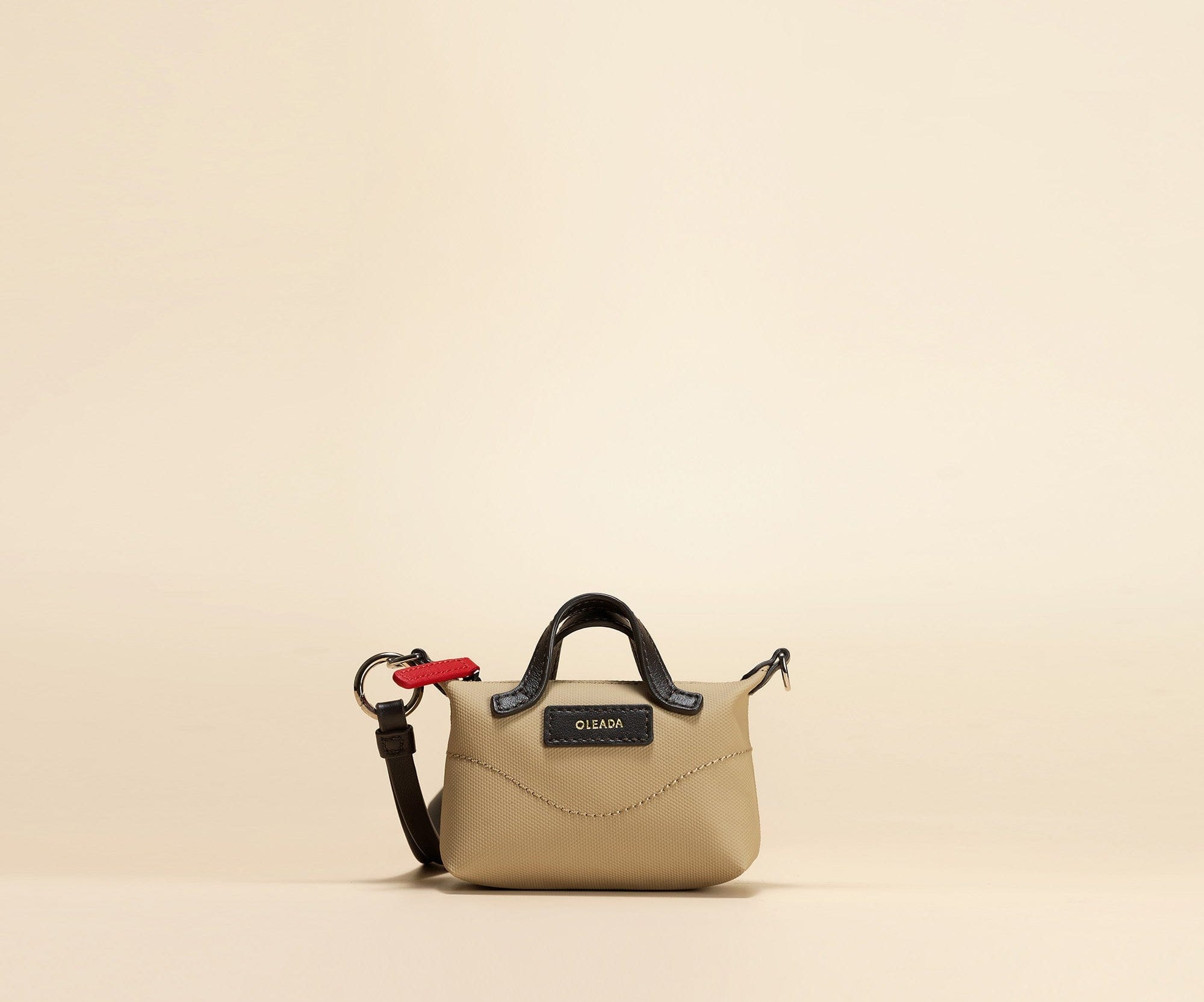 OLEADA NYC Apparel and Accessories > Women > Small Leather Goods > Leather Cardholder Color_Abu Dhabi AnyWear AnyDuffle Charm