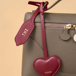 OLEADA NYC Apparel and Accessories > Women > Small Leather Goods > Leather Cardholder Color_Amour Festival Charm