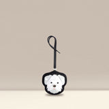 OLEADA NYC Apparel and Accessories > Women > Small Leather Goods > Leather Cardholder Color_Cloud Beach Charm