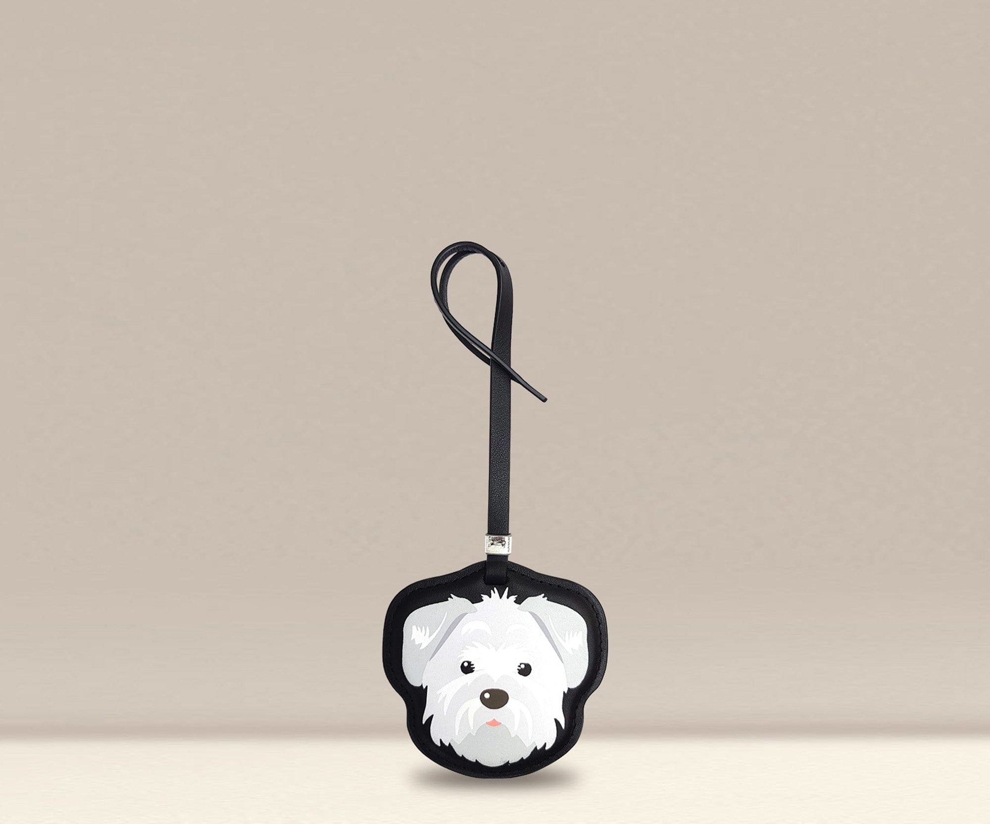 OLEADA NYC Apparel and Accessories > Women > Small Leather Goods > Leather Cardholder Color_Cloud Beach Charm