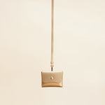 OLEADA NYC Apparel and Accessories > Women > Small Leather Goods > Leather Cardholder Color_Gliter Brisa Card Holder