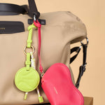 OLEADA NYC Apparel and Accessories > Women > Small Leather Goods > Leather Cardholder Color_Love Match Game Changer Charm