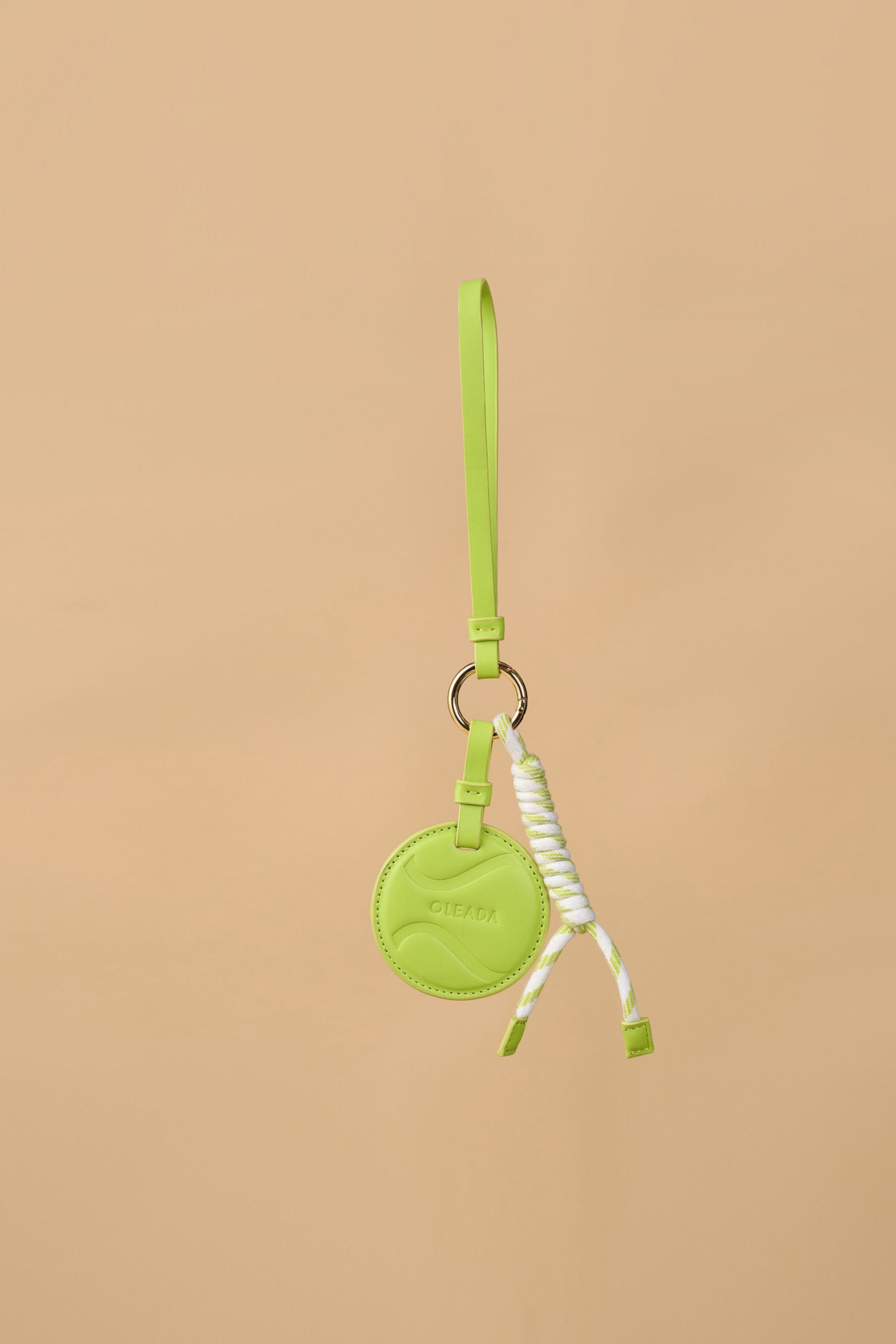 OLEADA NYC Apparel and Accessories > Women > Small Leather Goods > Leather Cardholder Color_Love Match Game Changer Charm