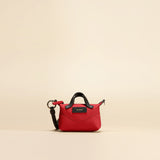 OLEADA NYC Apparel and Accessories > Women > Small Leather Goods > Leather Cardholder Color_Madrid AnyWear AnyDuffle Charm