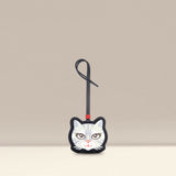 OLEADA NYC Apparel and Accessories > Women > Small Leather Goods > Leather Cardholder Color_Onyx Beach Charm