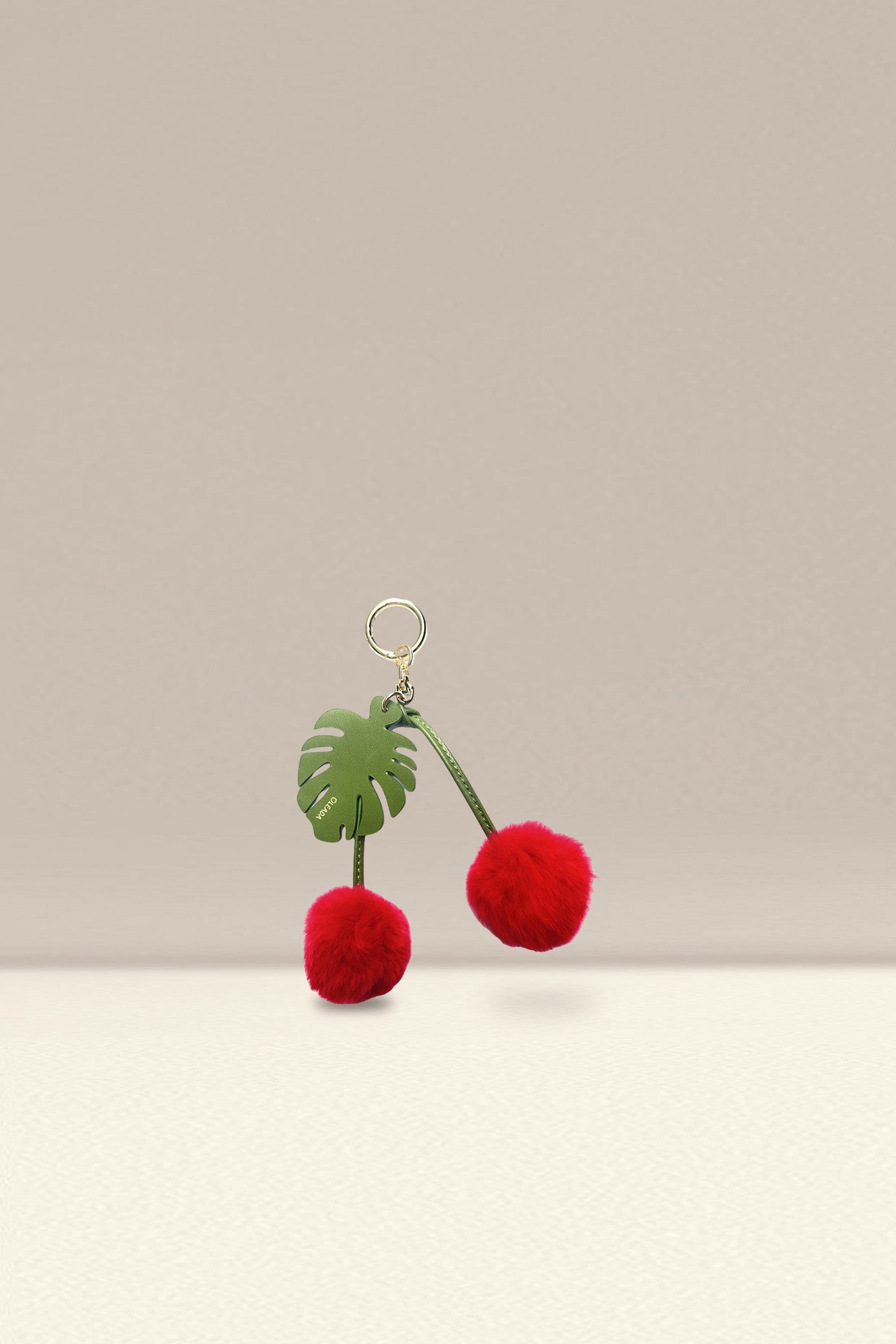 OLEADA NYC Apparel and Accessories > Women > Small Leather Goods > Leather Cardholder Color_Tropical Berry Beach Charm