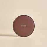 OLEADA NYC Apparel and Accessories > Women > Small Leather Goods > Leather Cardholder Sip N Stay Coasters (Set of 4)