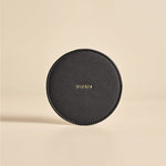 OLEADA NYC Apparel and Accessories > Women > Small Leather Goods > Leather Cardholder Sip N Stay Coasters (Set of 4)