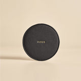 OLEADA NYC Apparel and Accessories > Women > Small Leather Goods > Leather Cardholder Sip N Stay Coasters (Set of 4)