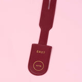 OLEADA NYC Apparel and Accessories > Women > Small Leather Goods > Leather Case Atlas Emotional Support Luggage Tag