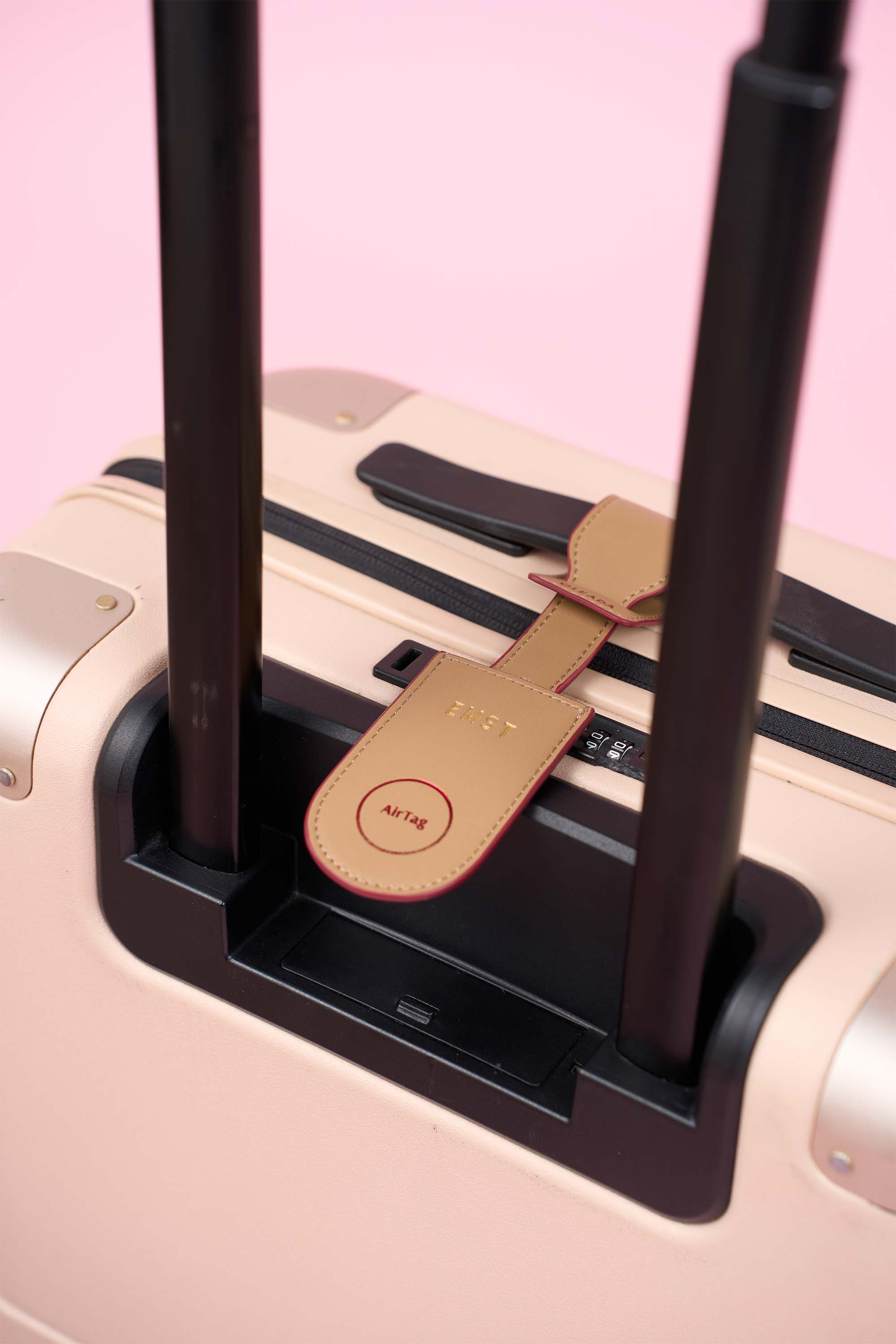 OLEADA NYC Apparel and Accessories > Women > Small Leather Goods > Leather Case Atlas Emotional Support Luggage Tag