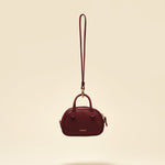 OLEADA NYC Apparel and Accessories > Women > Small Leather Goods > Leather Case Color_Scarlet Marina Carryall Charm