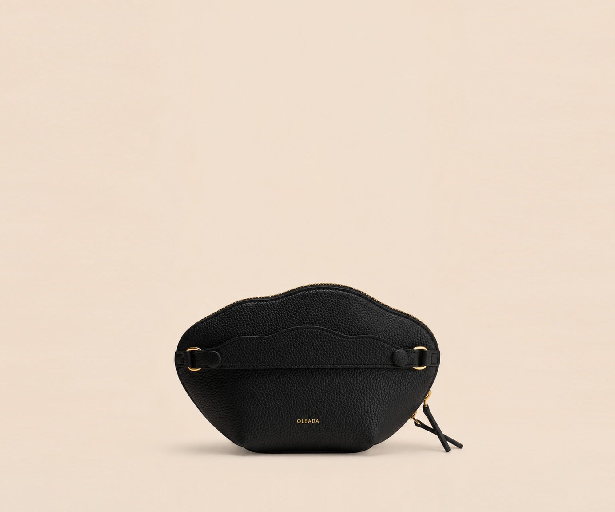 OLEADA NYC Apparel and Accessories > Women > Small Leather Goods > Leather Case Color_Storm The Dream Pouch