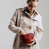 OLEADA NYC Apparel and Accessories > Women > Small Leather Goods > Leather Case Large Le Coeur