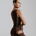 OLEADA NYC Apparel and Accessories > Women > Small Leather Goods > Leather Case Marina Carryall Charm