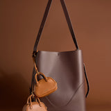 OLEADA NYC Apparel and Accessories > Women > Small Leather Goods > Leather Case Marina Carryall Charm