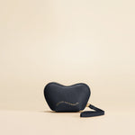 OLEADA NYC Apparel and Accessories > Women > Small Leather Goods > Leather Case Mini Le Coeur Pouch