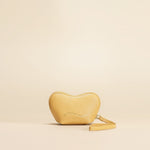 OLEADA NYC Apparel and Accessories > Women > Small Leather Goods > Leather Case Mini Le Coeur Pouch