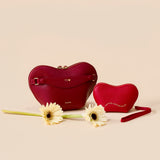 OLEADA NYC Apparel and Accessories > Women > Small Leather Goods > Leather Case The Mini Love Pouch