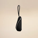 OLEADA NYC Apparel and Accessories > Women > Small Leather Goods > Leather Glasses Case Color_Caviar(S) Wavy Case