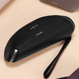 OLEADA NYC Apparel and Accessories > Women > Small Leather Goods > Leather Glasses Case Wavy Case