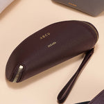OLEADA NYC Apparel and Accessories > Women > Small Leather Goods > Leather Glasses Case Wavy Case
