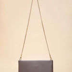 OLEADA NYC Apparel and Accessories > Women > Small Leather Goods > Leather Strap Color_Gold Chain Bag Strap