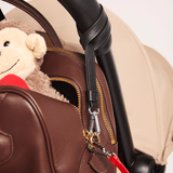 OLEADA NYC Apparel and Accessories > Women > Small Leather Goods >Leather Strap Color_Onyx(S) Stroll Link Strap (Set of 2)