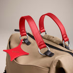 OLEADA NYC Apparel and Accessories > Women > Small Leather Goods > Leather Strap Color_Rouge AnyBackpack Strap(Set of 2)
