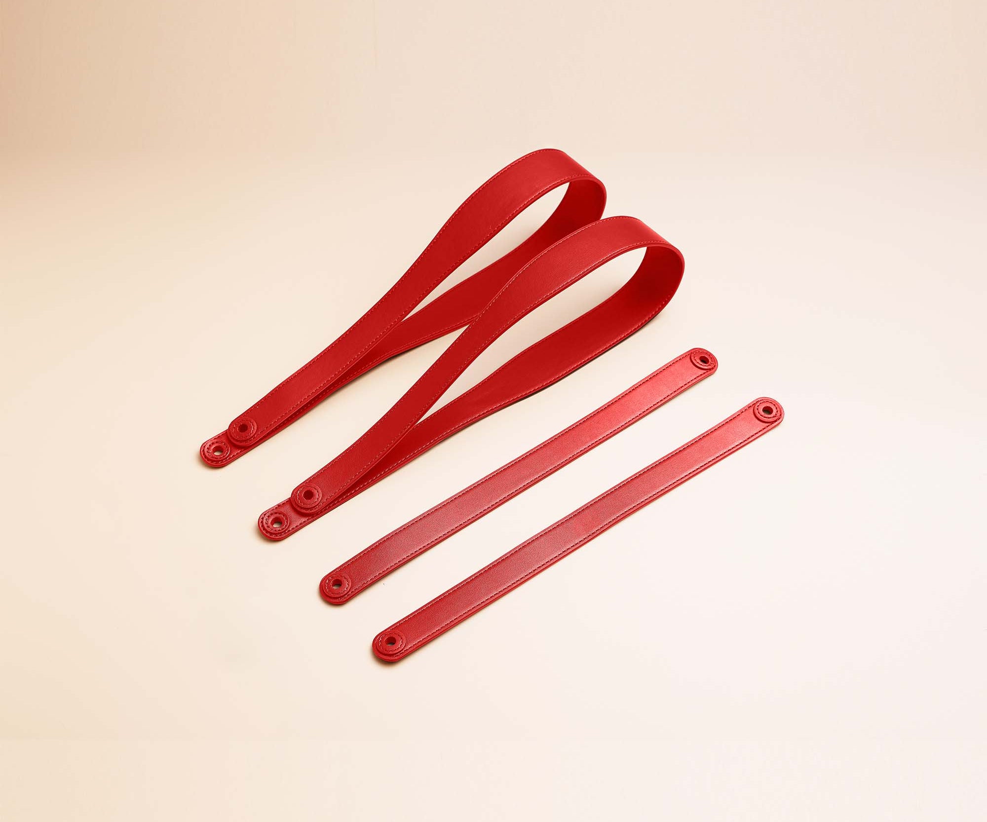 OLEADA NYC Apparel and Accessories > Women > Small Leather Goods > Leather Strap Color_Rouge AnyDuffle Strap