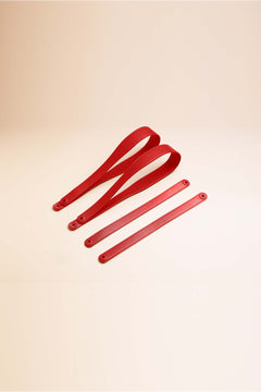 OLEADA NYC Apparel and Accessories > Women > Small Leather Goods > Leather Strap Color_Rouge AnyDuffle Strap