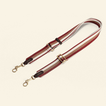 OLEADA NYC Apparel and Accessories > Women > Small Leather Goods > Leather Strap Color_Rouge Canal Bag Strap
