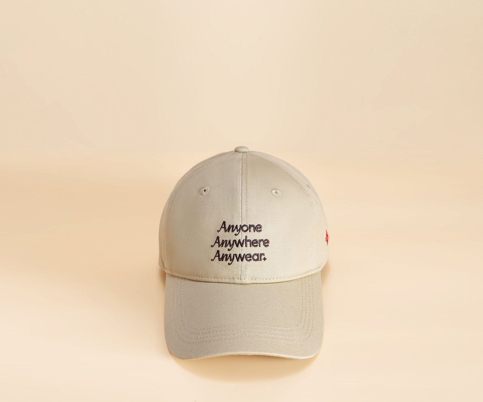 OLEADA NYC Apparel and Accessories > Women > Small Leather Goods > Leather Strap Color_Tan Anywear Cap