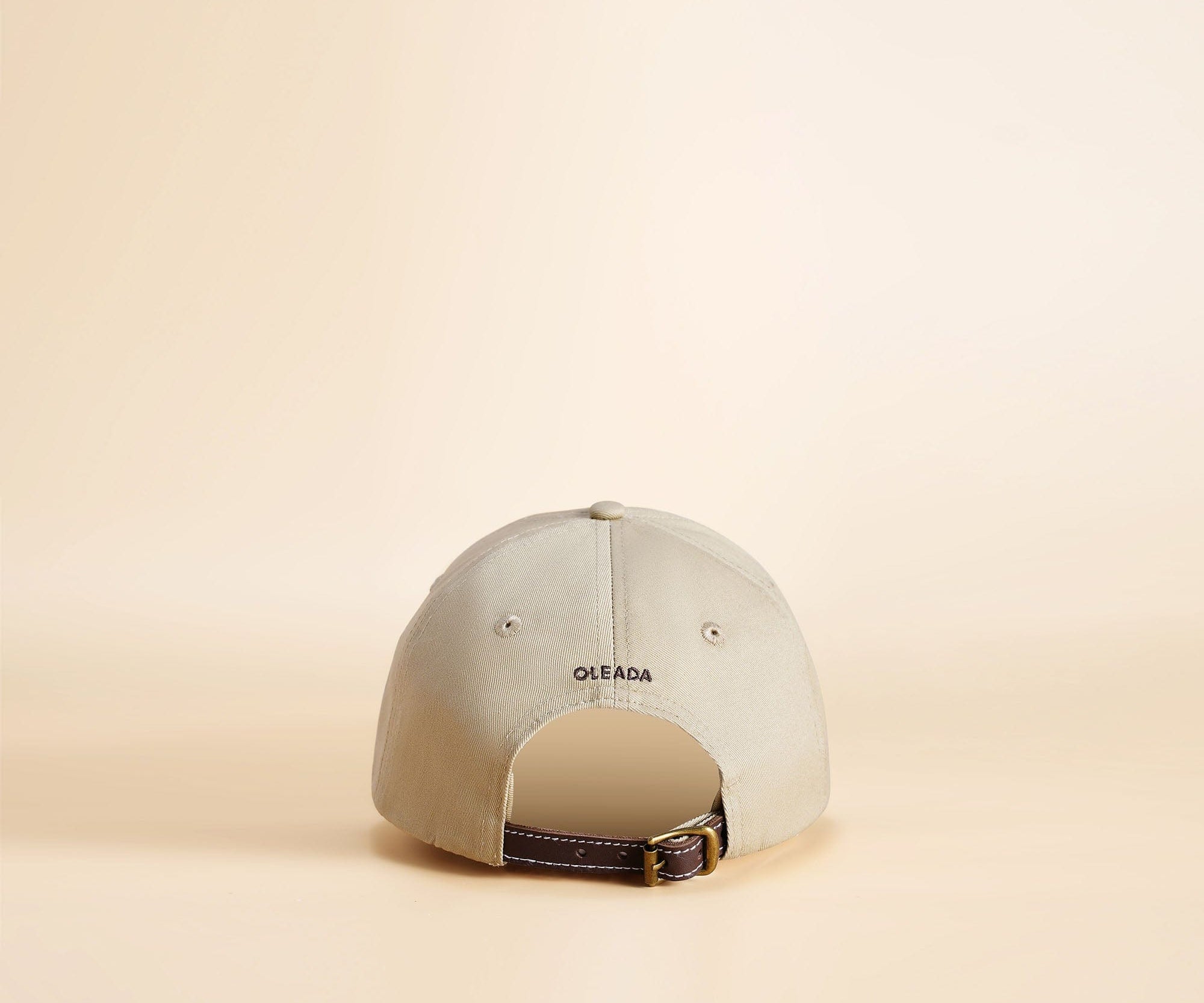 OLEADA NYC Apparel and Accessories > Women > Small Leather Goods > Leather Strap Color_Tan Anywear Cap