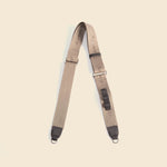 OLEADA NYC Apparel and Accessories > Women > Small Leather Goods > Leather Strap Color_Taupe AnyDuffle Webbing Strap