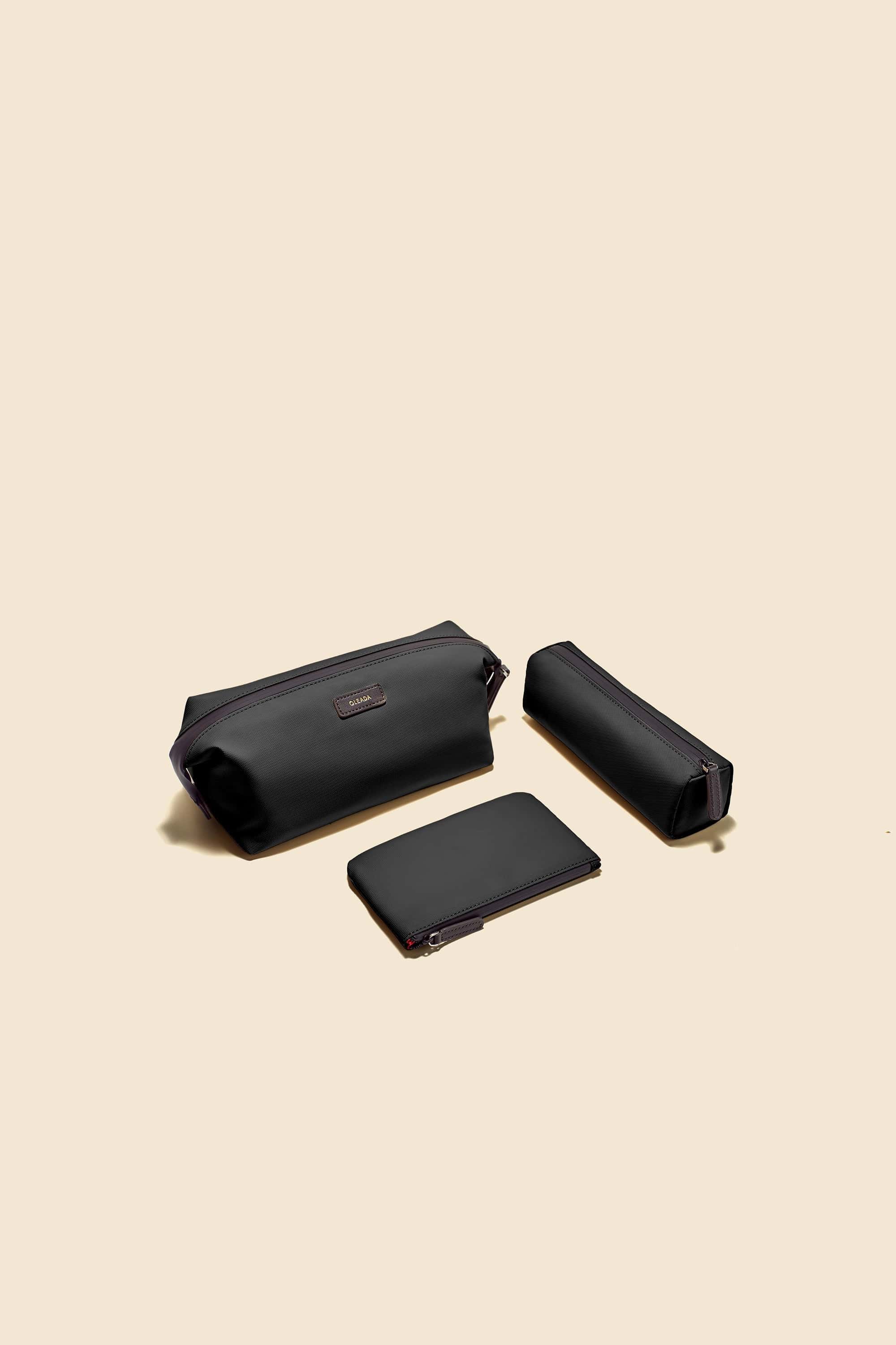 OLEADA NYC Apparel and Accessories > Women > Small Leather Goods > Leather Toiletry Set AnyWear Toiletry Set