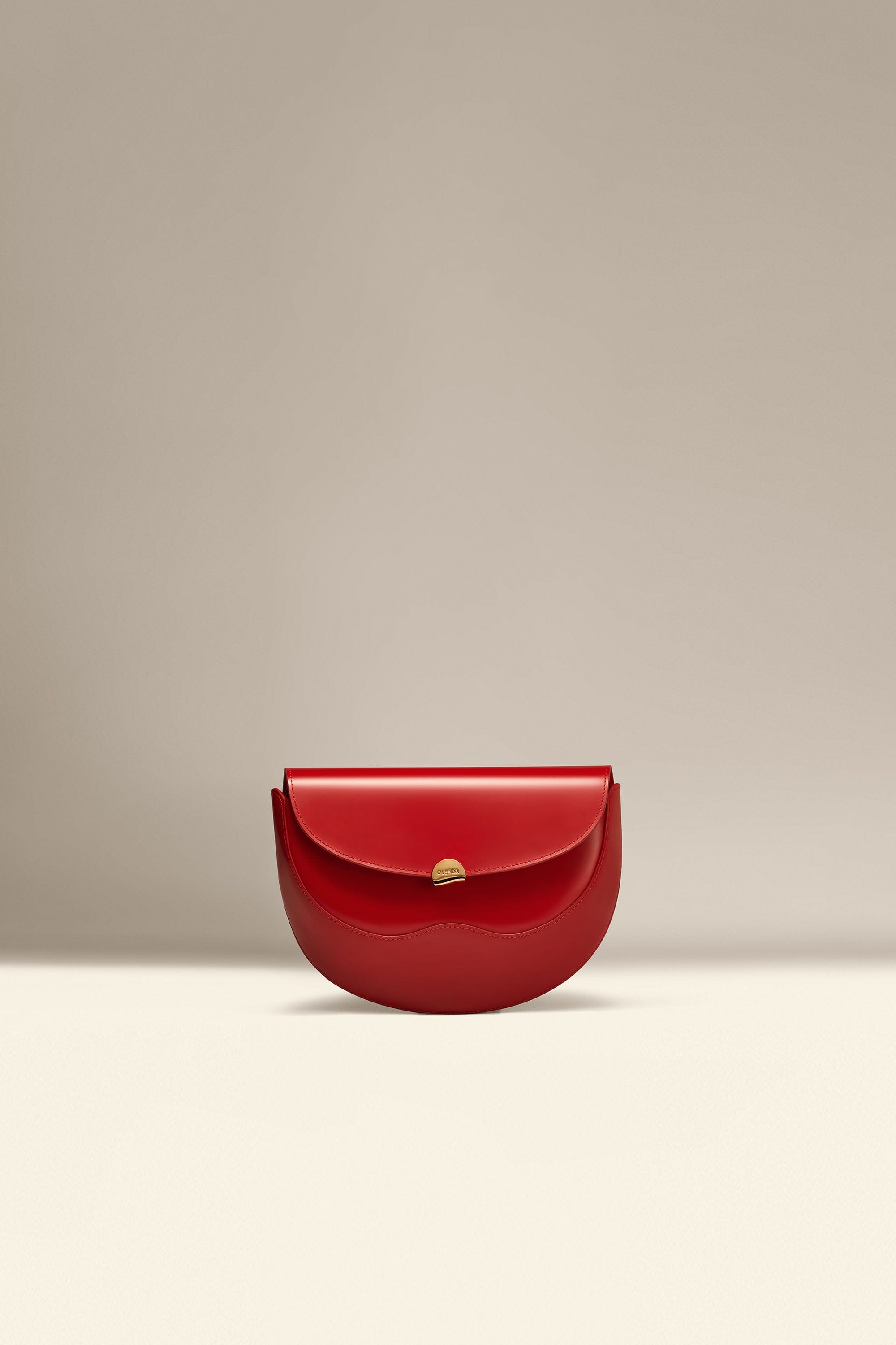 OLEADA NYC Apparel and Accessories > Women > Work Bag > Leather Handbag > Compact Bag > Shoulder Bag Color_Rouge Echo Bag