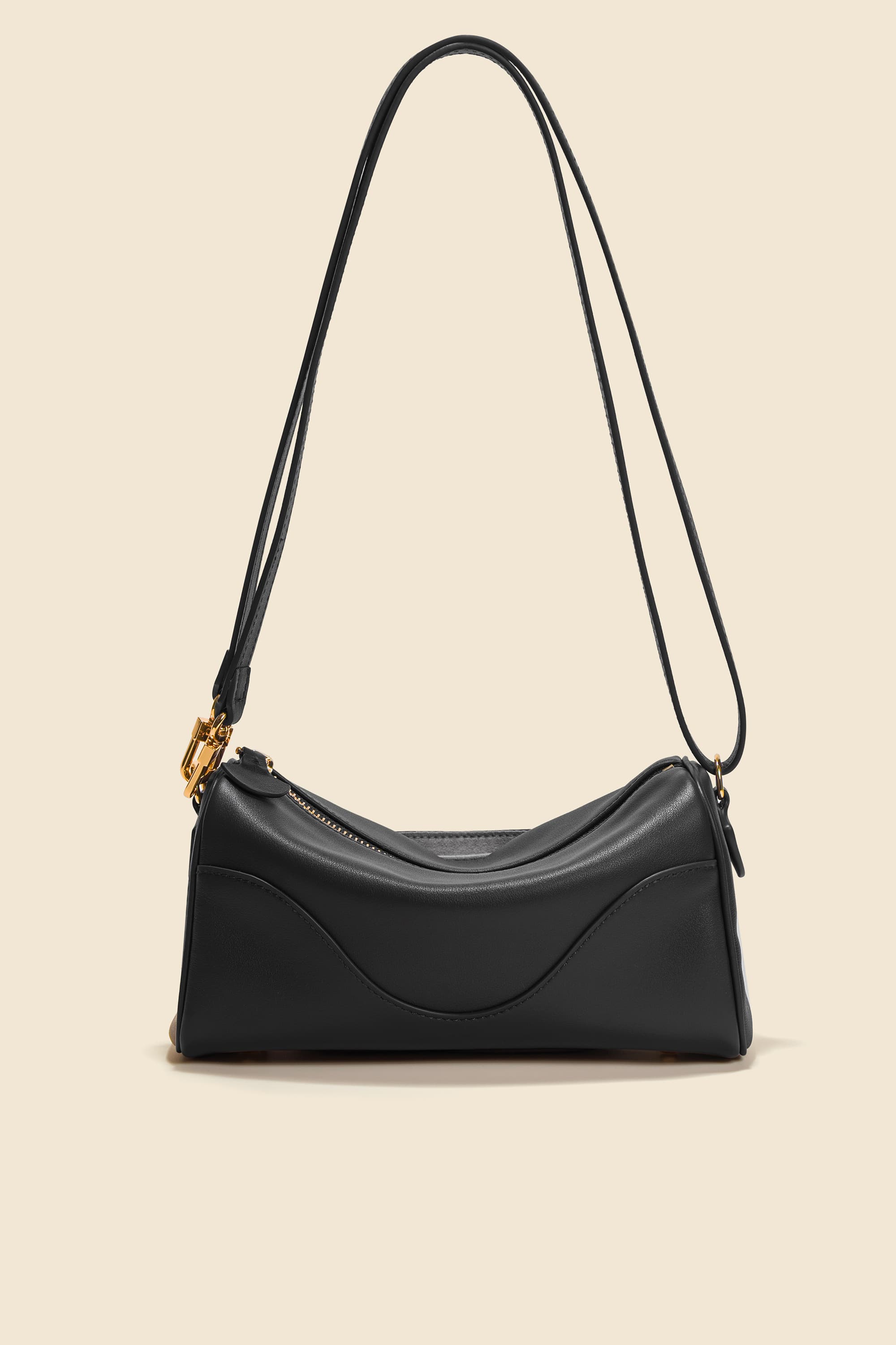 OLEADA NYC Apparel and Accessories > Women > Work Bag > Leather Handbag > Compact Bag > Shoulder Bag Marina Box