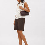 OLEADA NYC Apparel and Accessories > Women > Work Bag > Leather Handbag > Compact Bag > Shoulder Bag Marina Box