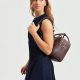 OLEADA NYC Backpack> Leather Backpack For Women > Handbag > Convertible To Shoulder Bag > Fits 14" laptop> Marina Carryall