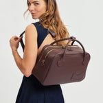 OLEADA NYC Backpack> Leather Backpack For Women > Handbag > Convertible To Shoulder Bag > Fits 14" laptop> Marina Carryall